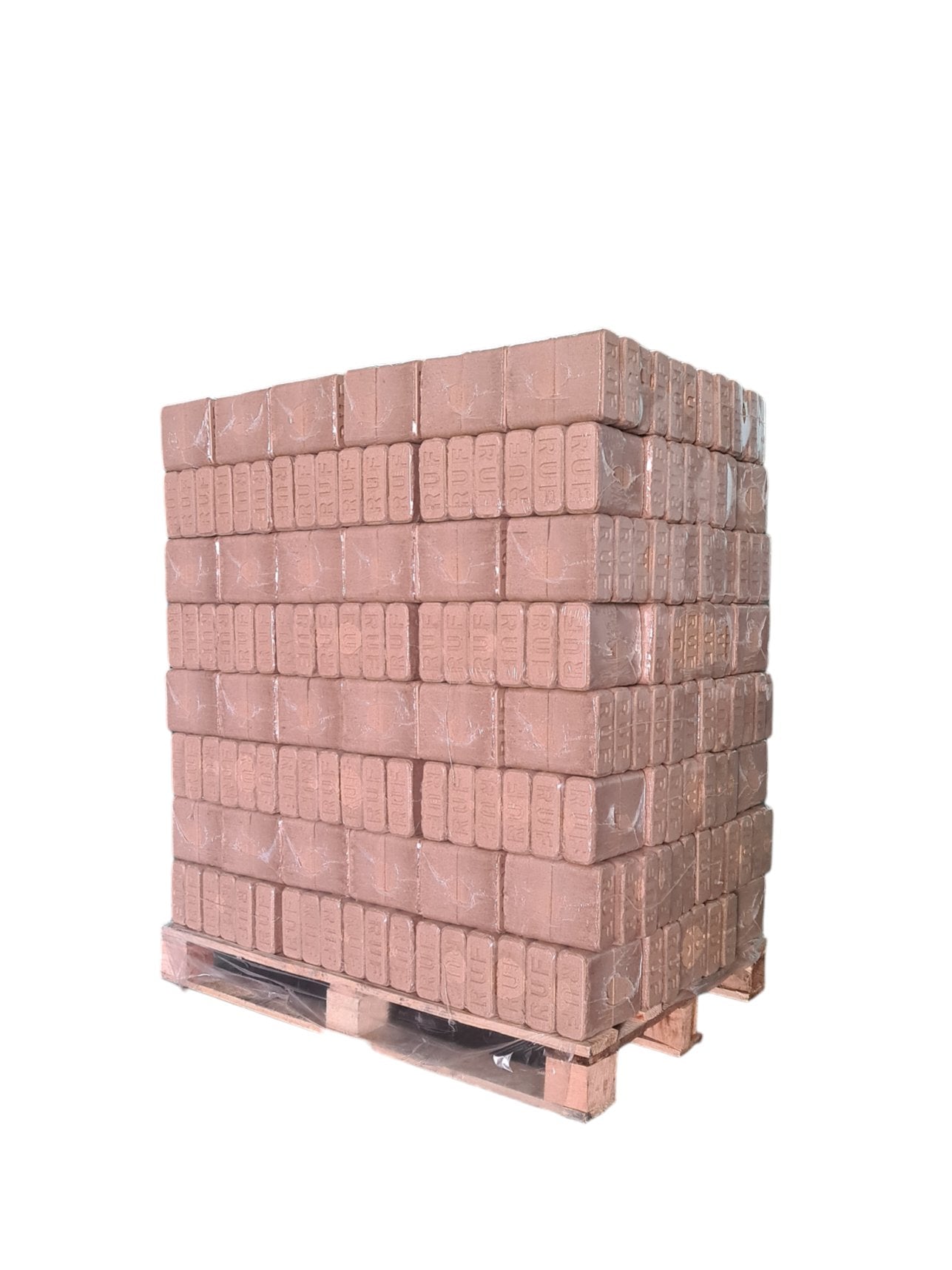 RUF Houtbriketten 100% Eikenhout - Rechthoekig - Pallet 960kg (96 pakken)