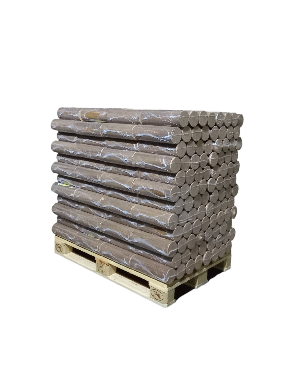 Pollmeier Nestro Premium Plus Briketten 100% Beukenhout - Rond - Pallet 960kg (96 pakken)