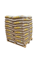 Verba Houtpellets EN+A1 15kg - Naaldhout Lichtbruin - Pallet 975kg (65 zakken)