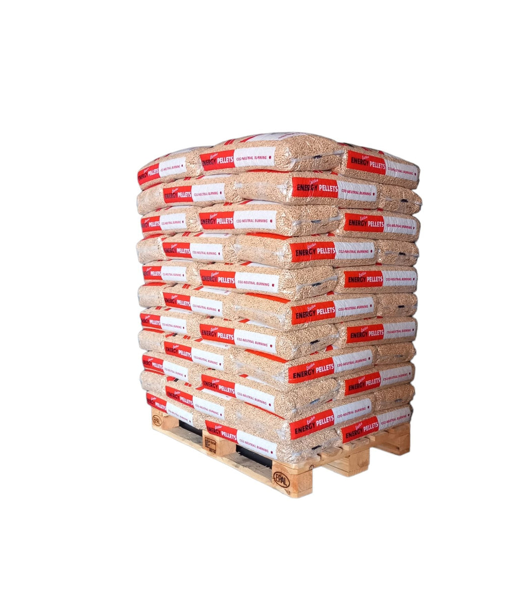 Energy Pellets Excellent Houtpellets 15kg - EN+A1 Wit Naaldhout - Pallet 990kg (66 zakken)