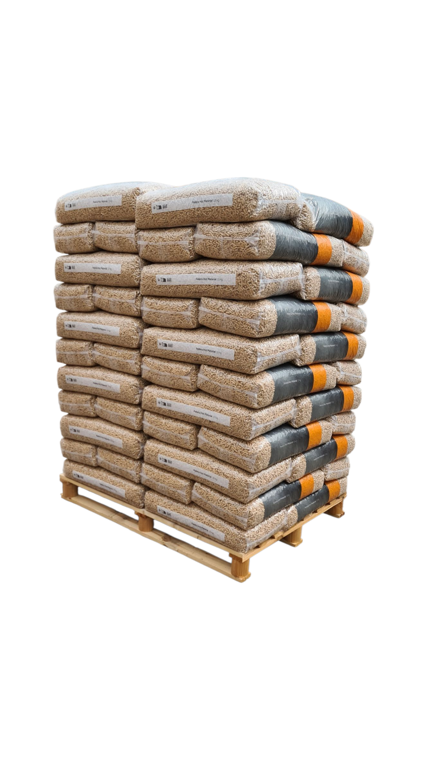 HS Timber Houtpellets 15kg - EN+A1 Naaldhout - Pallet 990kg (66 zakken)