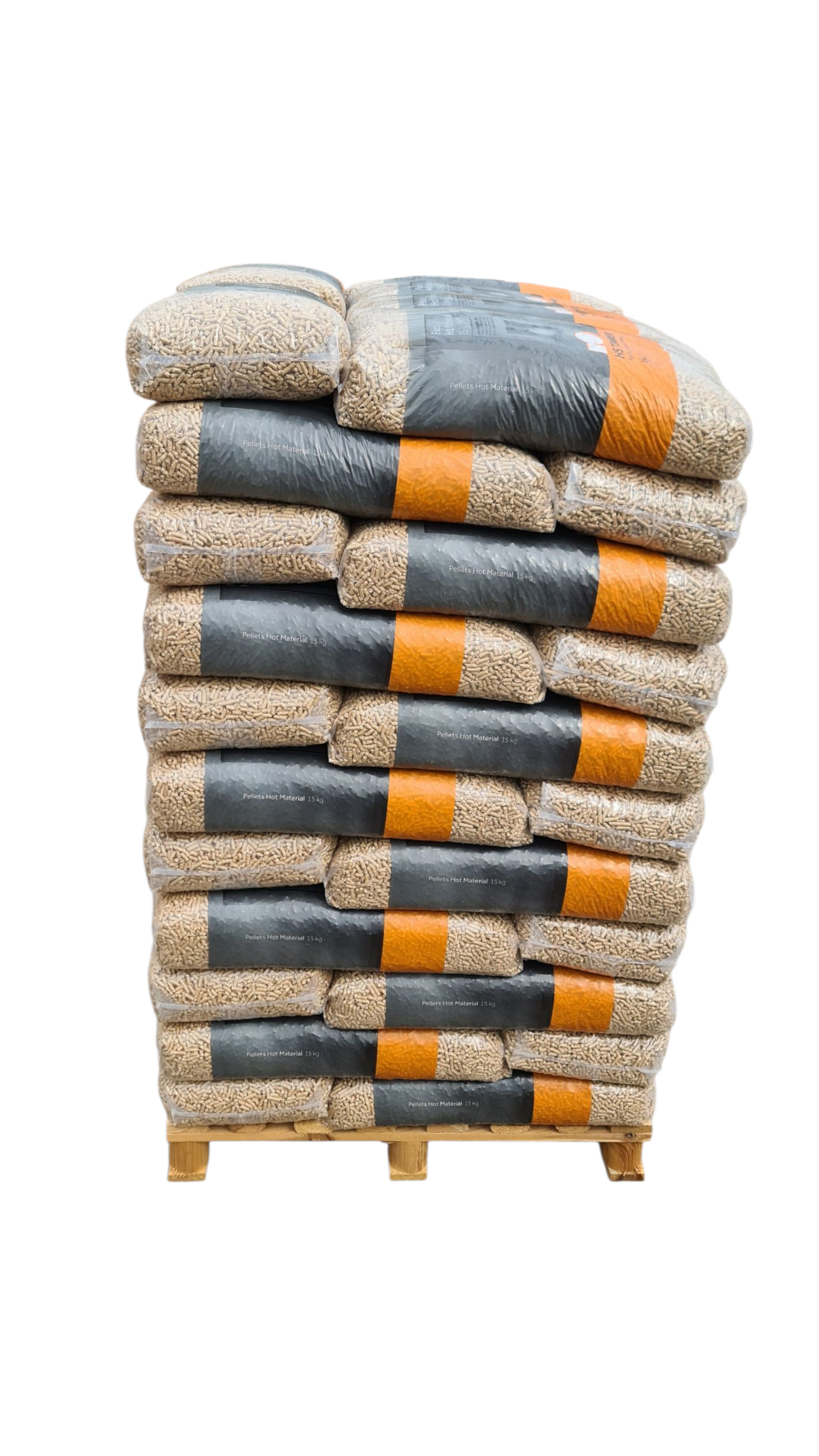 HS Timber Houtpellets 15kg - EN+A1 Naaldhout - Pallet 990kg (66 zakken)